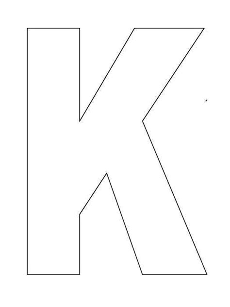letter k designs|free alphabet templates to print.